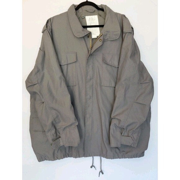 Fox Outdoor Products Size 3X Gray Full Zip Field Jacket w/Hood (NO LINER) - Picture 1 of 9